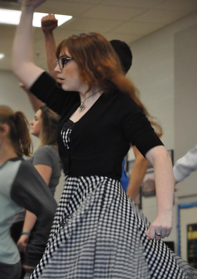Stylish newcomer floats into show choir, musical