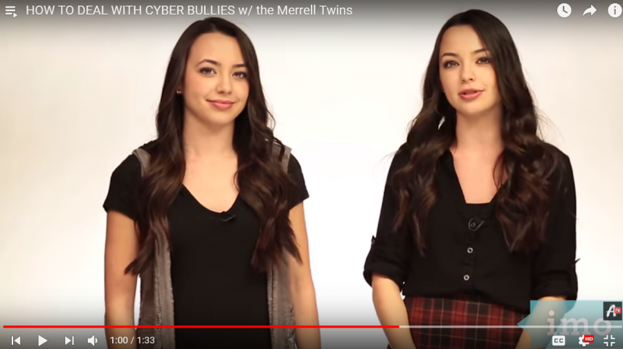 The Merrell Twins have a Youtube channel devoted to discussing teens issues. Screen capture from Youtube.com
