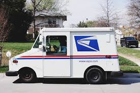 USPS truck out for delivery