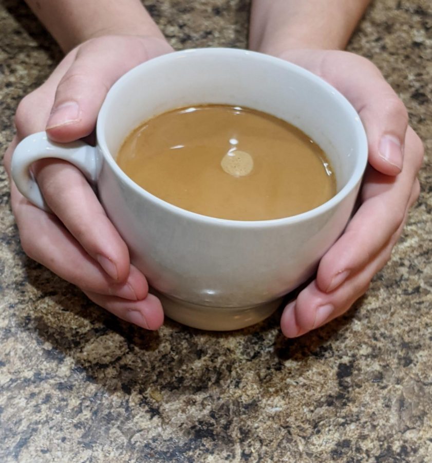 A hot cup of coffee in the morning gets much of the country moving. Teens should be careful not to overdo it, according to Nurse Ann Kline.