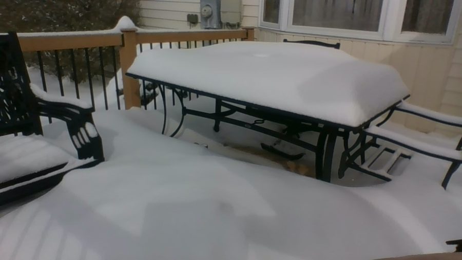 Snowy Table
