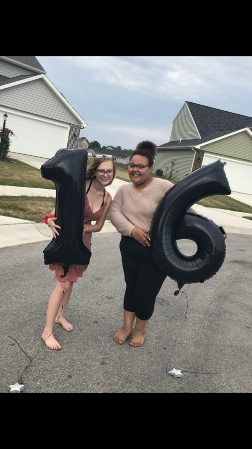 Anivea Johnson celebrates Kylee Pembertons sweet 16 birthday in April 2020. Johnson passed away in February 2021. 