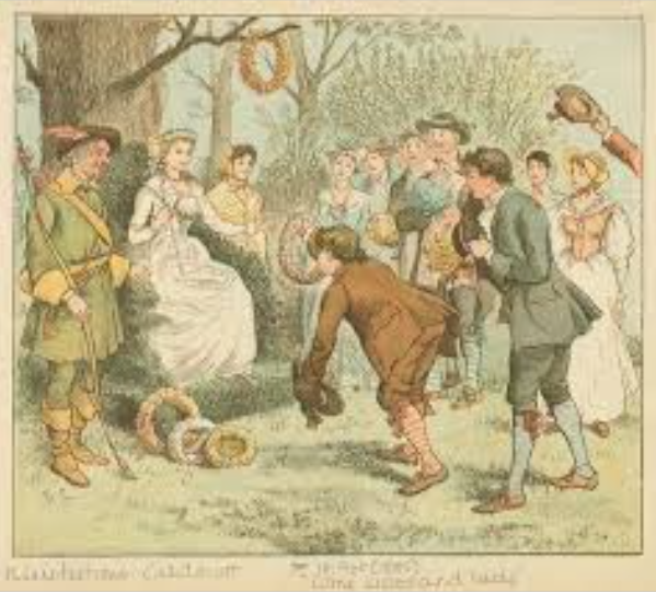 Drawing of the original Robin Hood tale. An updated version of the tale was pulled out of production by school administration on February 24. Photo by creative commons.