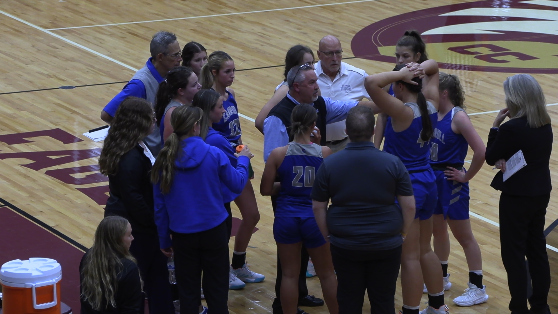 Carroll Huddle at Columbia City 